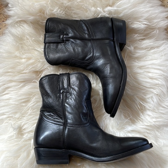 Frye Billy Short Cowboy Boots BNIB - Picture 3 of 11